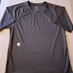 Kanu Surf Men's Short-Sleeve Crew Tee in Charcoal Gray